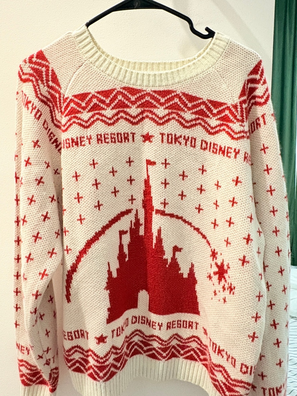 Tokyo Disney Resort holiday sweater
